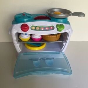 Leap Frog Number Lovin' Oven Stove Electronic Toy Songs Phrases Numbers Complete
